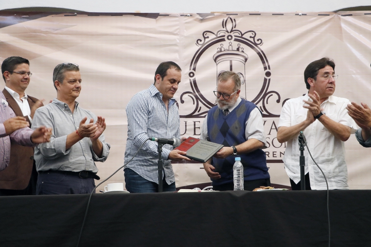 Inaugura alcalde ciclo de conferencias magistrales sobre la historia de Cuernavaca