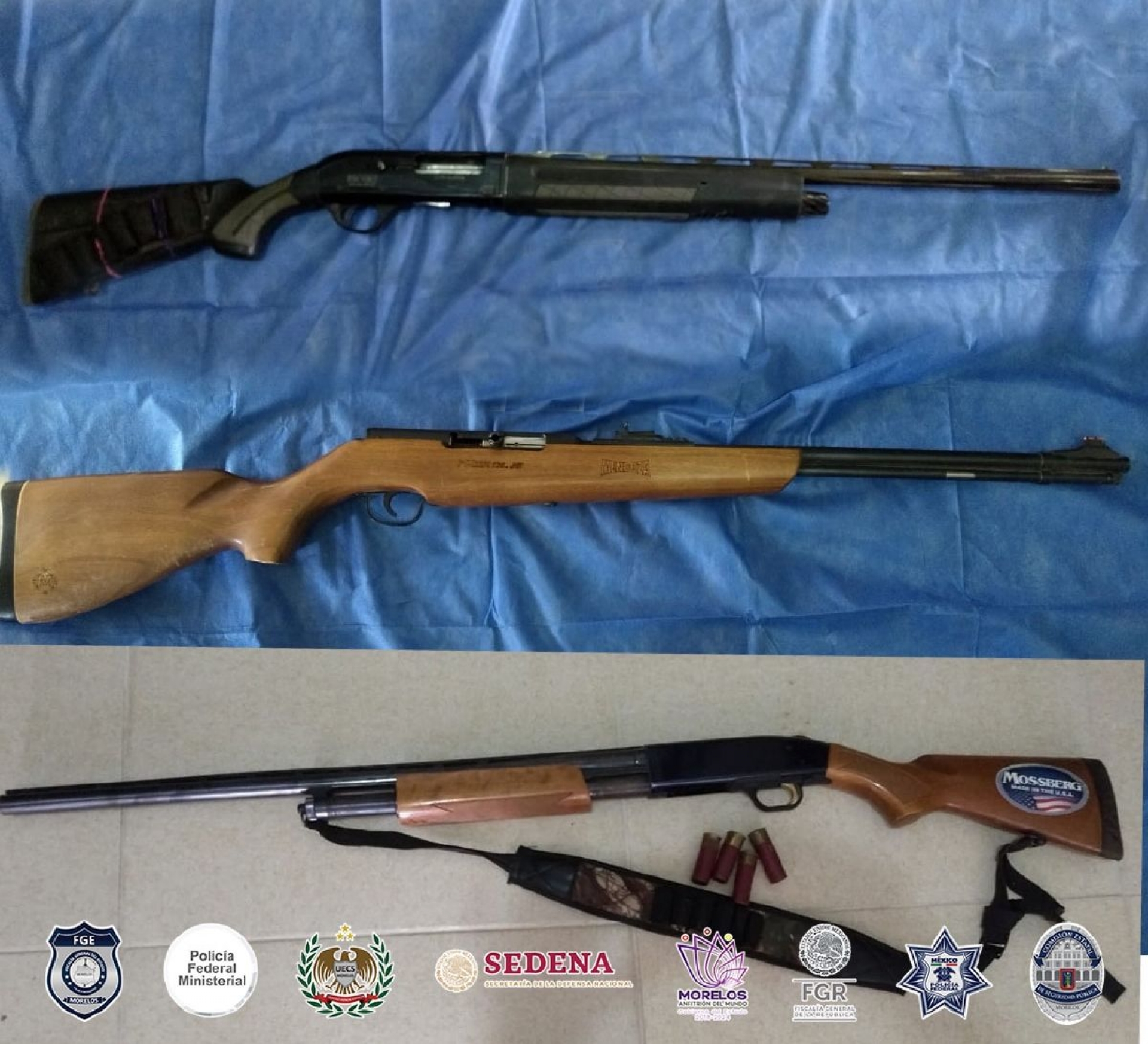 Arrestan a un hombre durante cateo a una casa