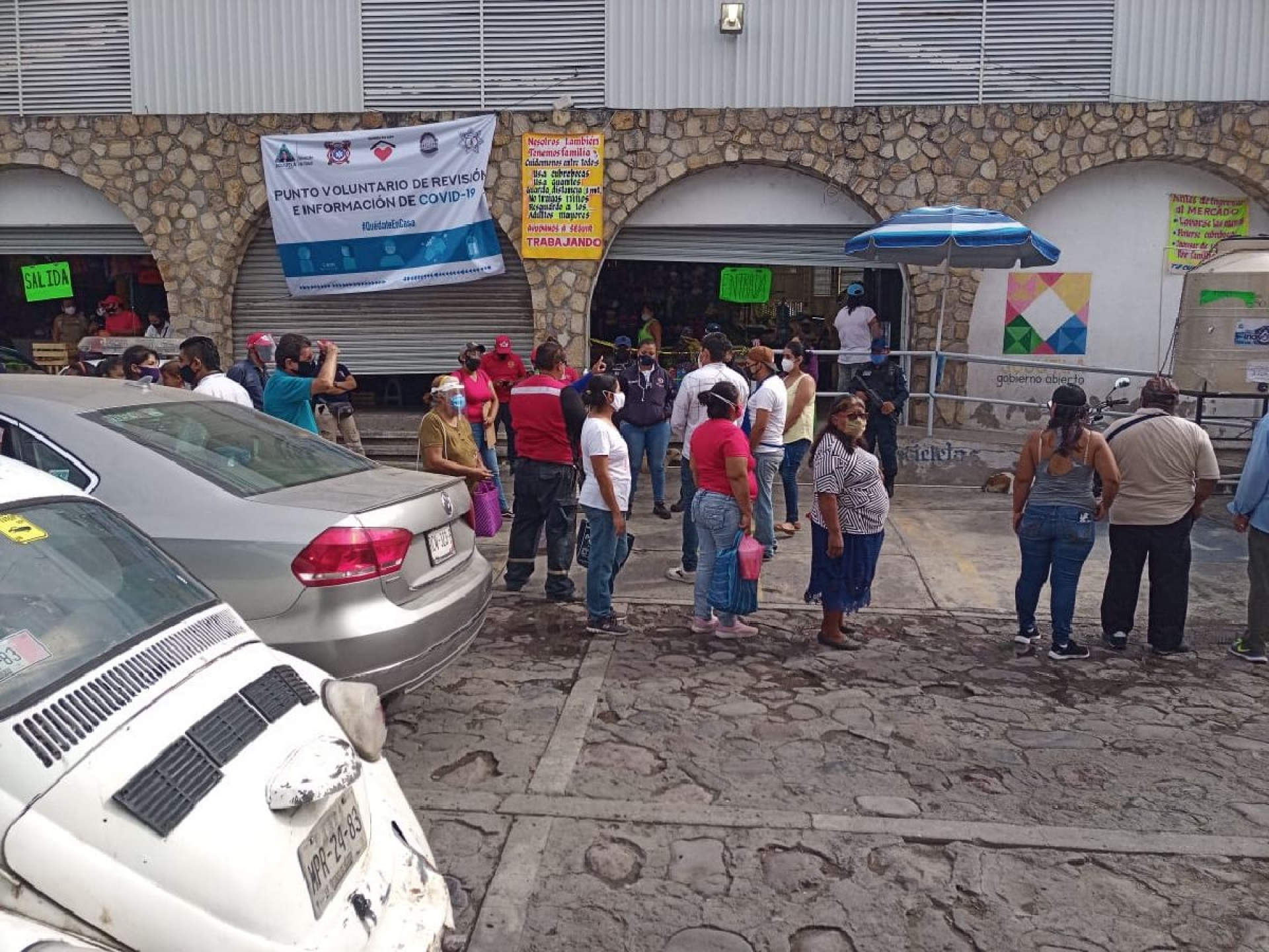 Tianguistas de Tehuixtla ya quieren reabrir