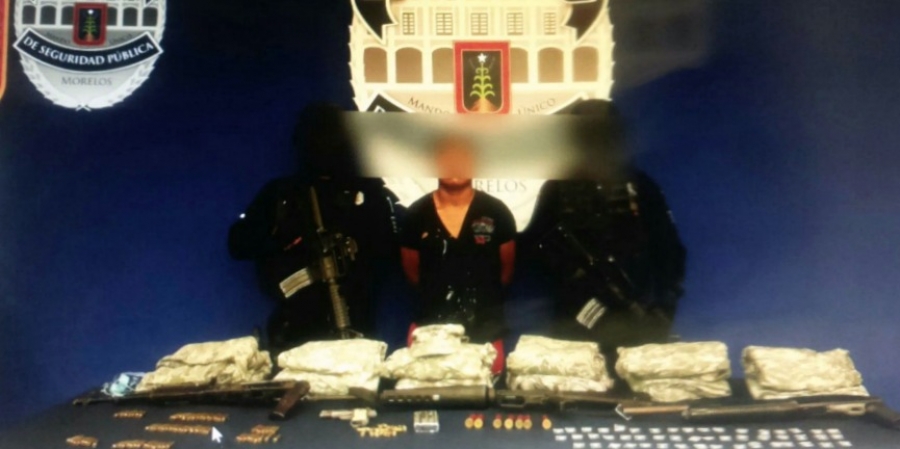 Corporaciones policiacas diversas realizaron operativo en Puente de Ixtla