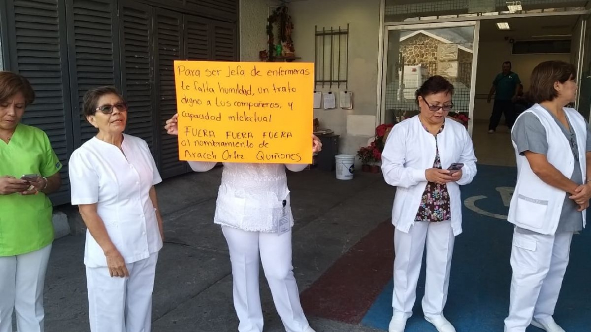 Rechazan imposición de jefa de enfermeras en clínica del ISSSTE de Jojutla