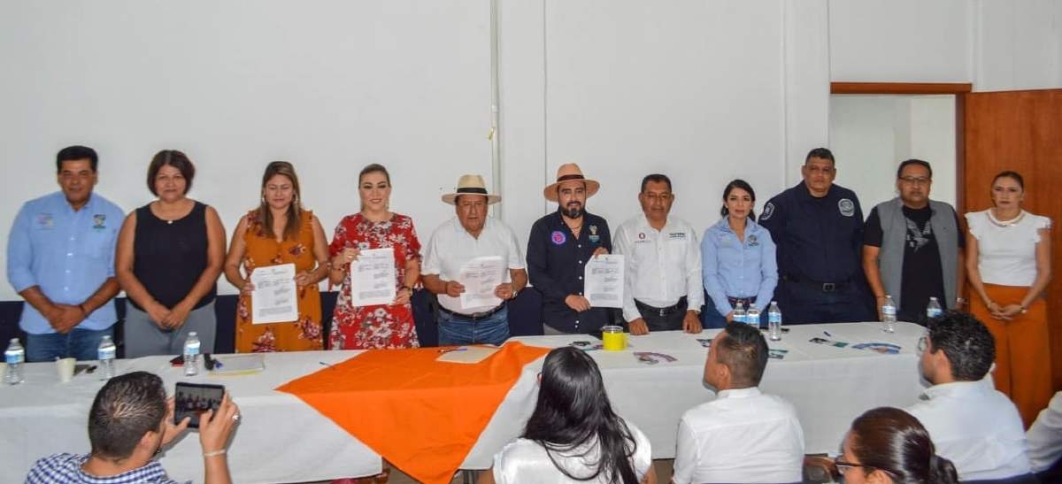 Firman convenio la CEARV y Yautepec para combatir la violencia contra la mujer
