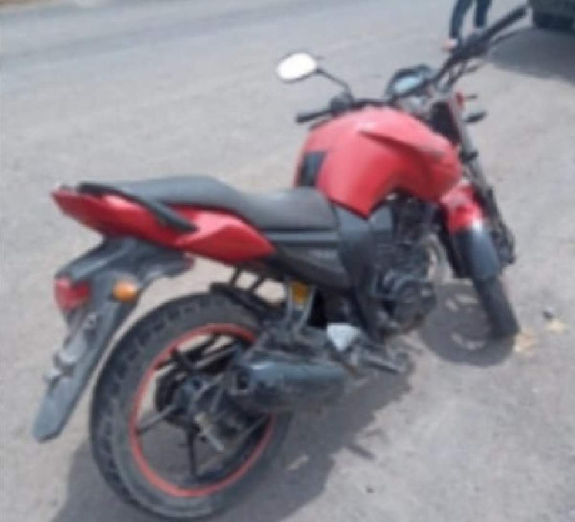 La moto que conducía tiene reporte de robo