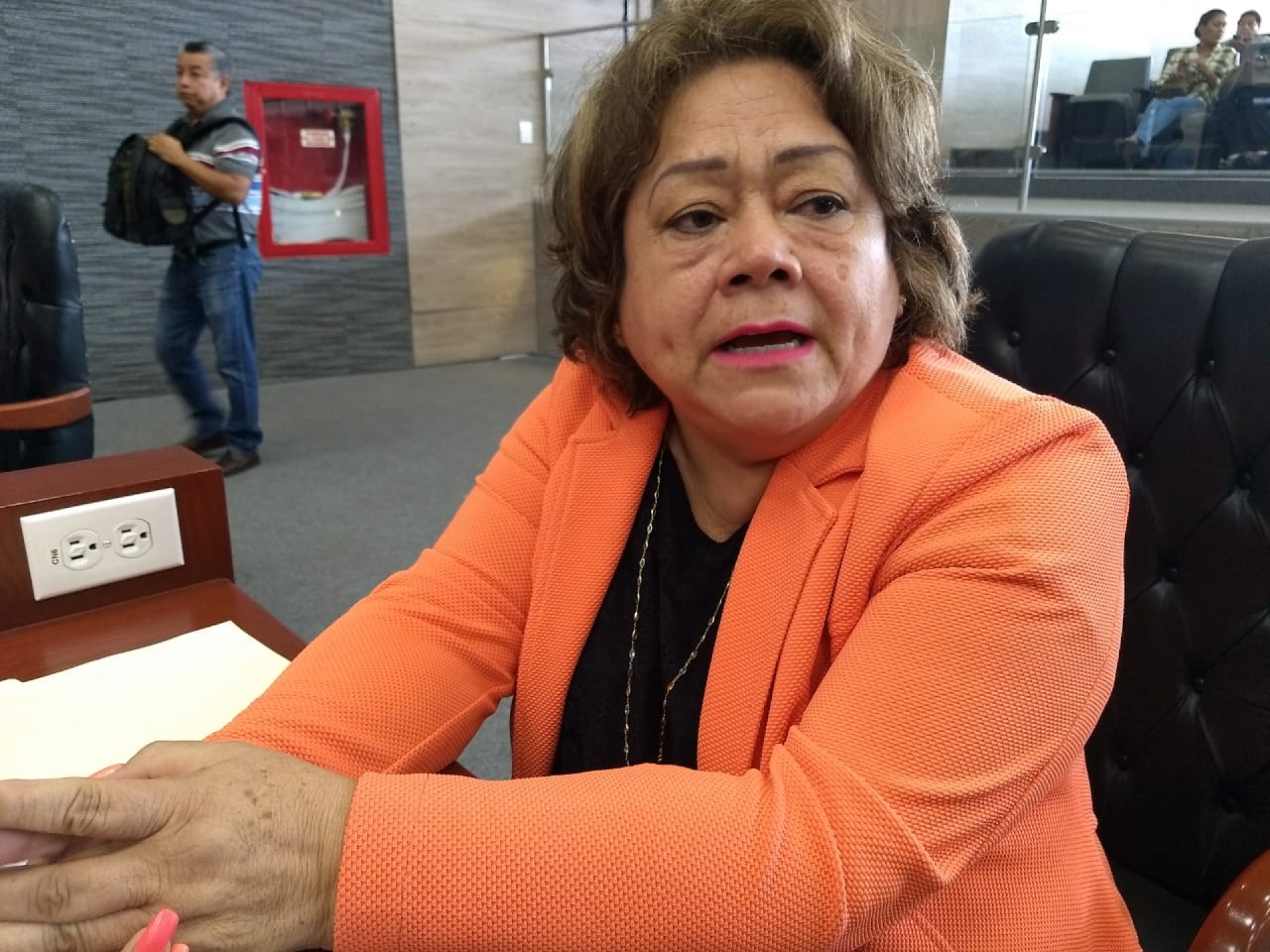 Pide diputada seguridad para transportistas