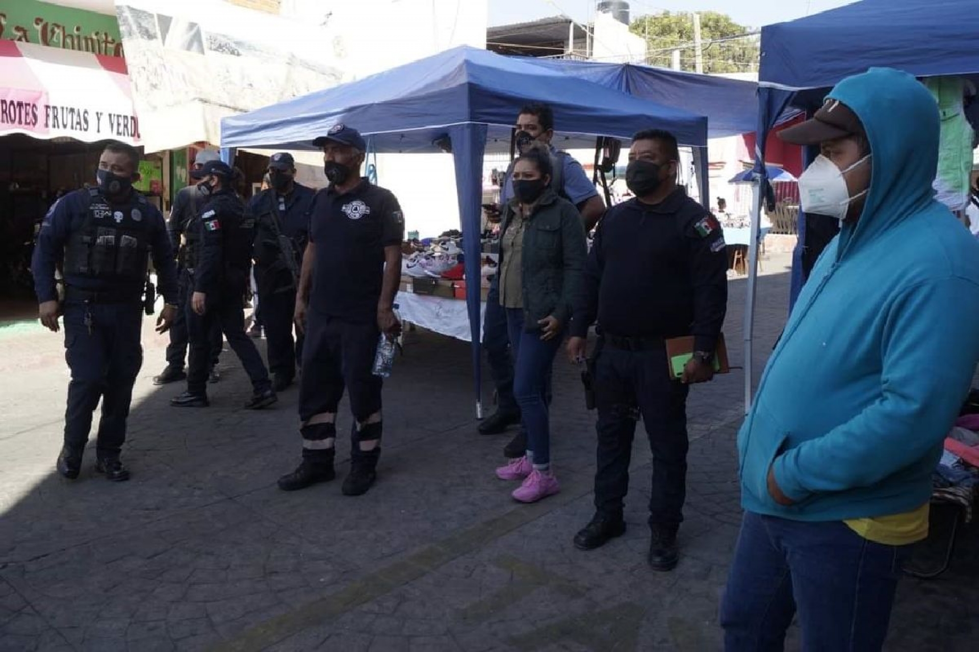 Implementan operativo de salud y seguridad en Tetecala
