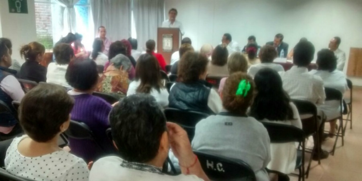 Firma CDHEM acuerdo de colaboración para promover derechos humanos en la "Casa de Día" del ISSSTE