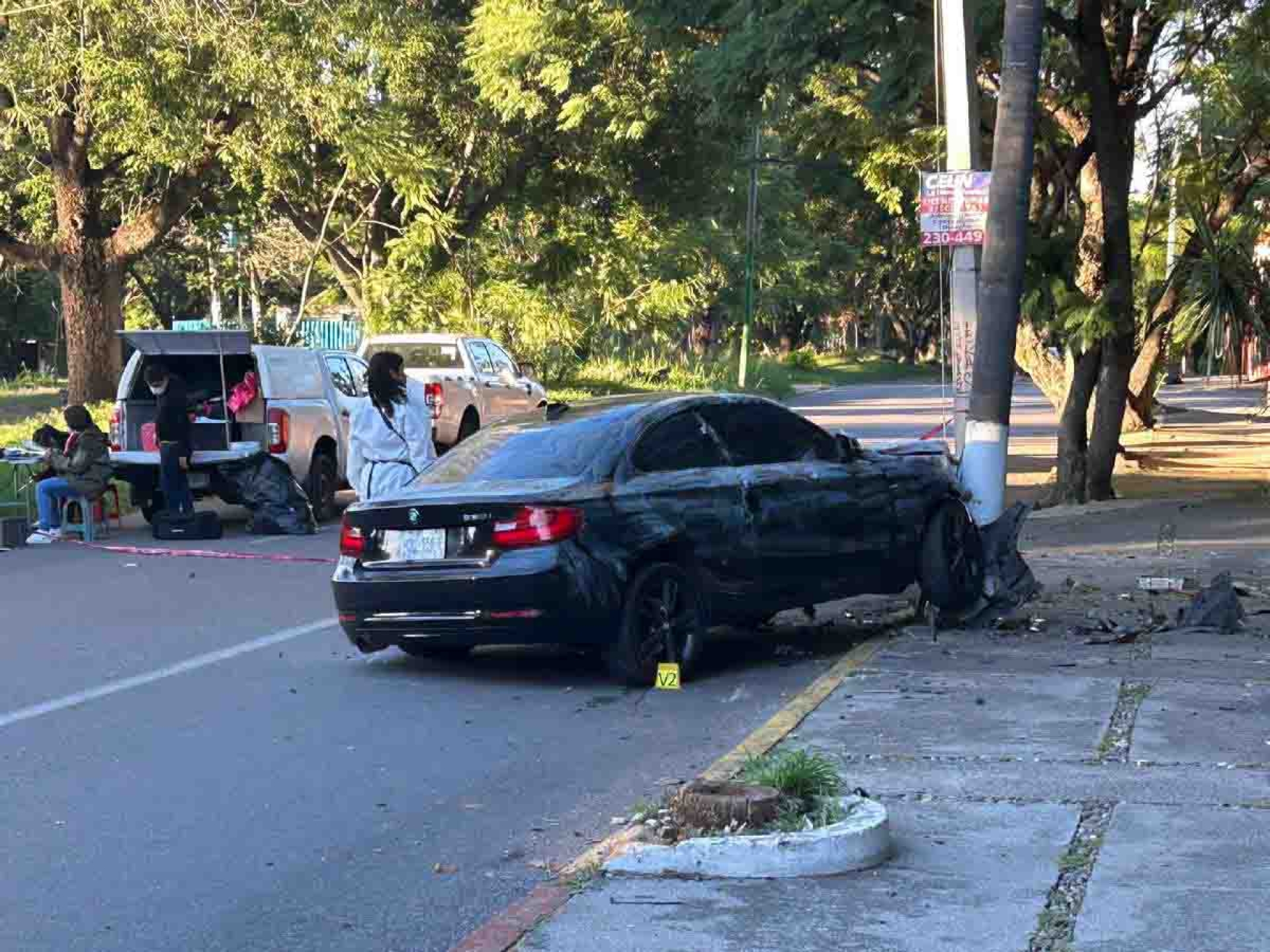 Fallece motociclista durante un choque