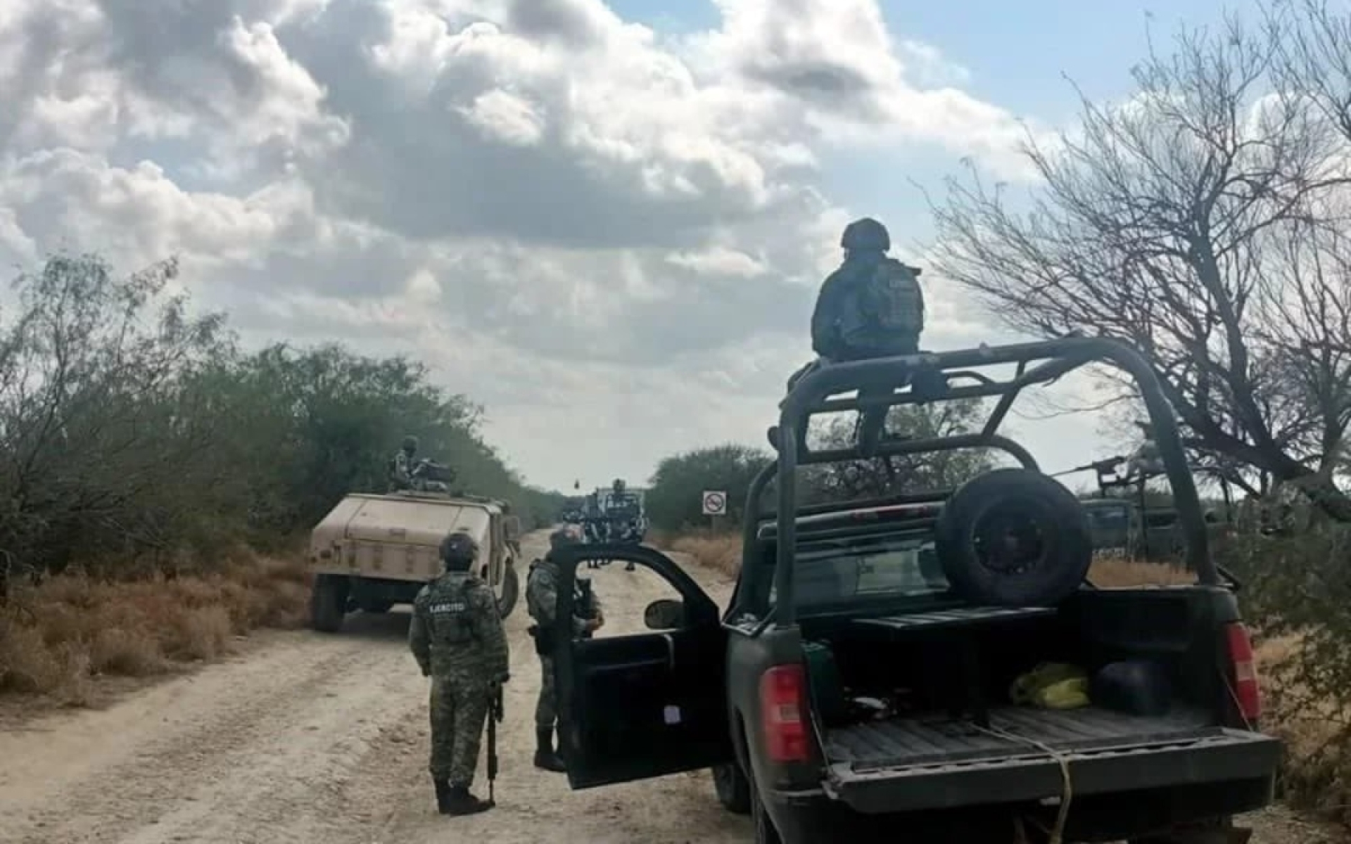 Enfrentamiento cerca de la frontera deja cinco muertos y un policía herido