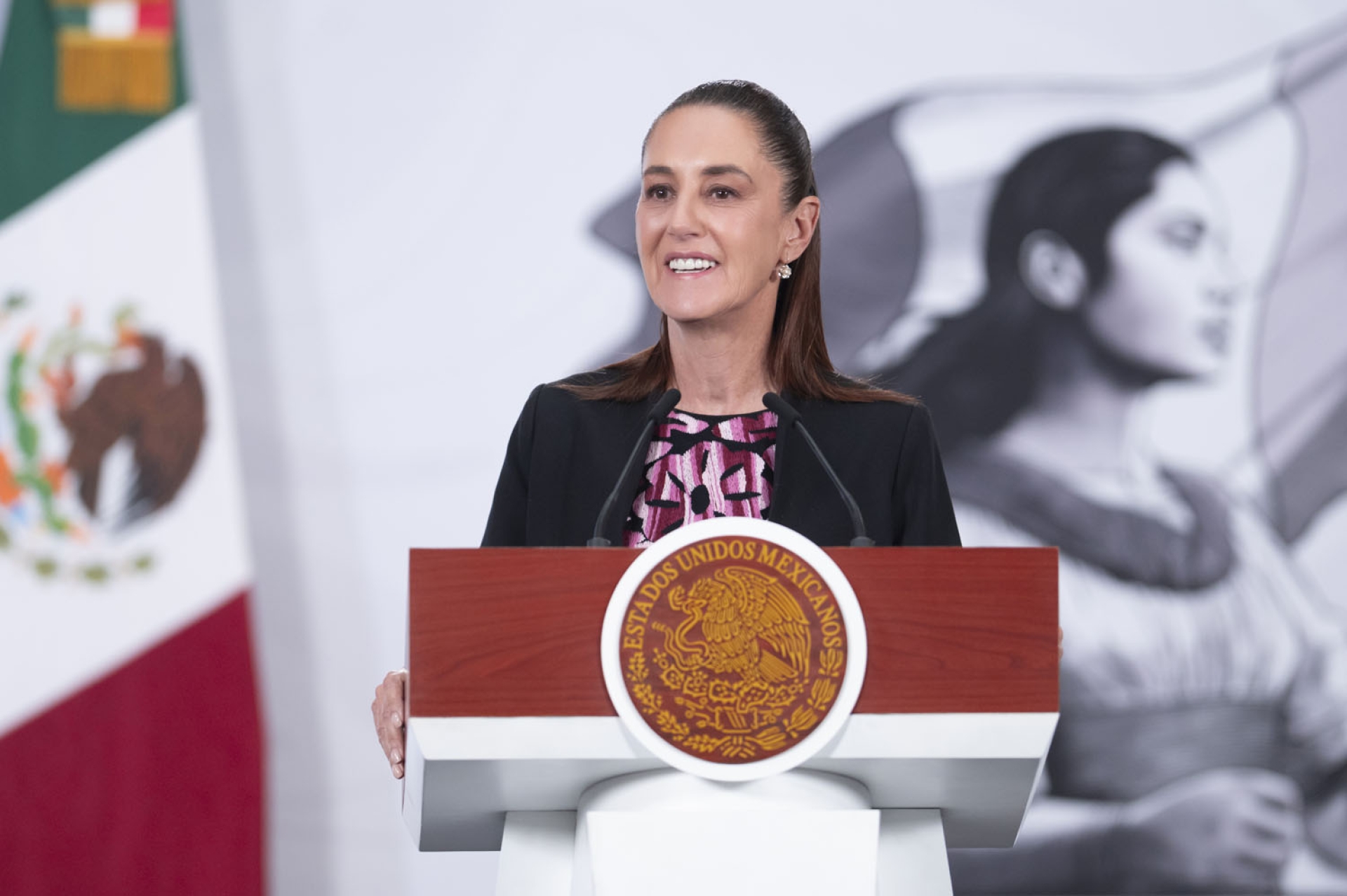 Sheinbaum niega haber regañado a manifestantes en Puebla