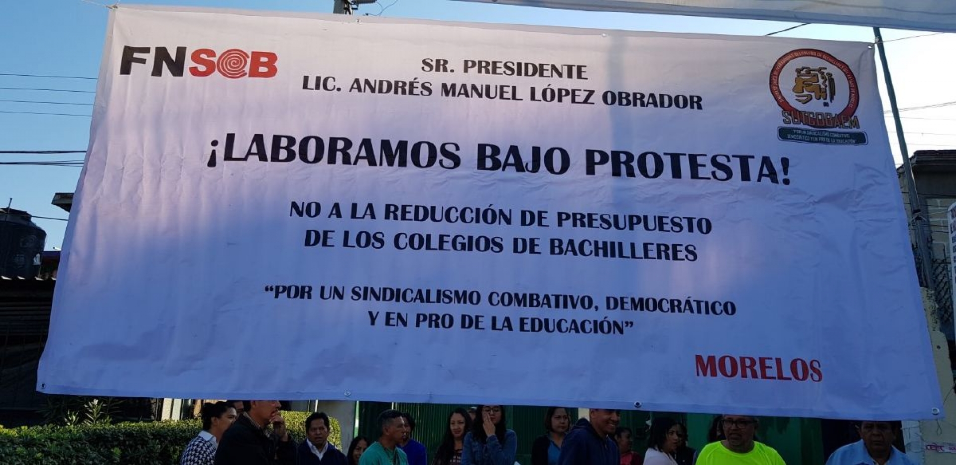 Colegios de Bachilleres de la región oriente se suman a paro de labores