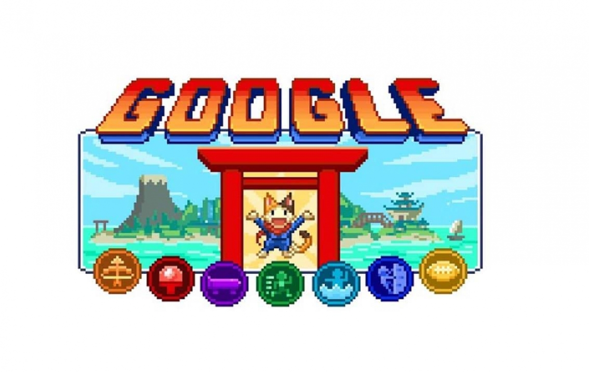 Google homenajea a Tokio 2020 con un videojuego en su Doodle