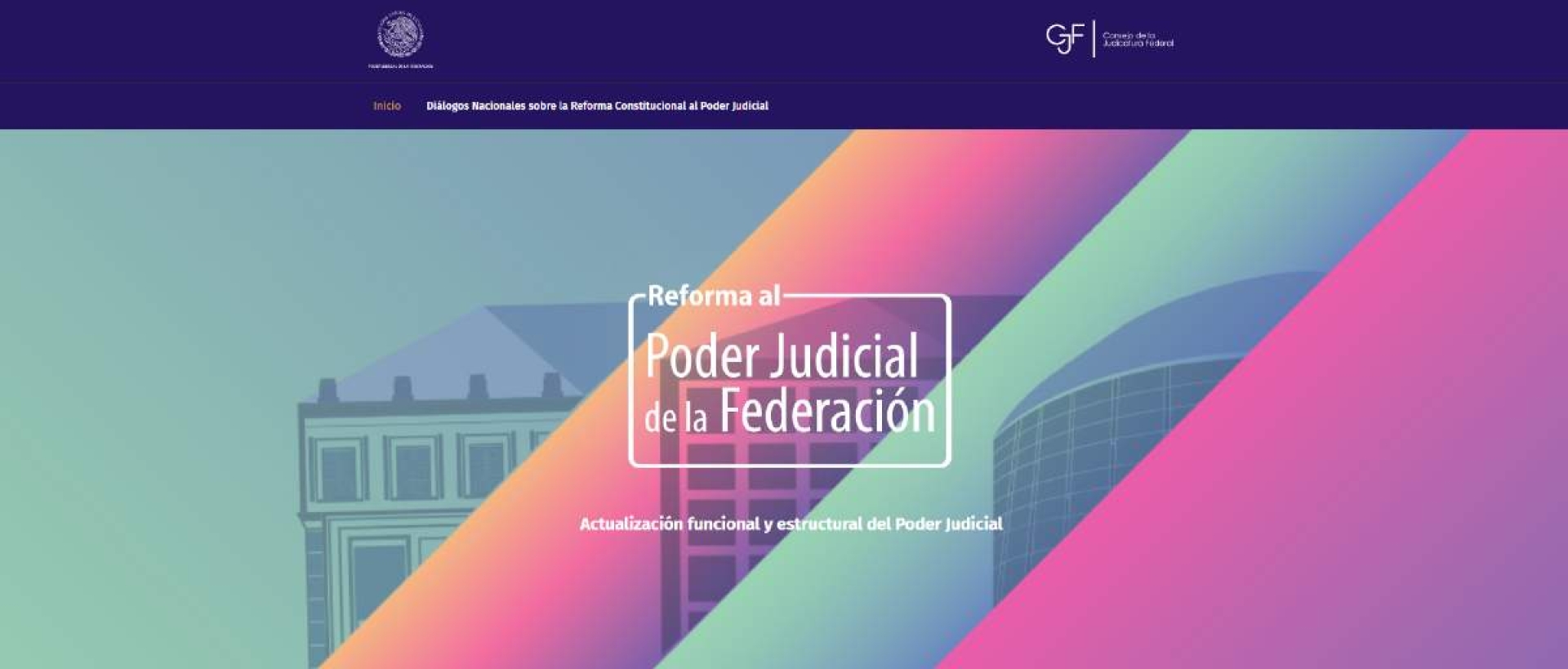 Abren micrositio sobre reforma judicial