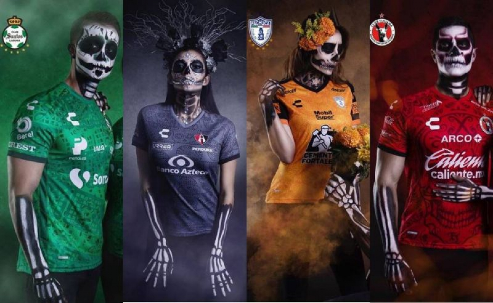 Equipos usarán uniformes por el Día de Muertos