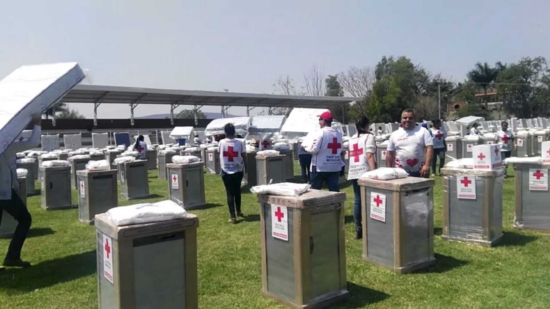 Entregará Cruz Roja por segunda vez suministros a damnificados del 19-S en la región sur