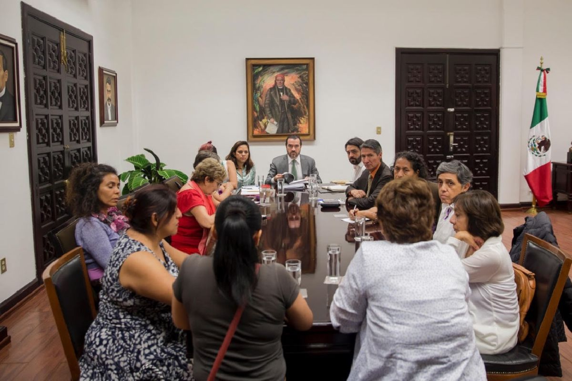 Atiende Secretaría de Gobierno a Frente Feminista de Morelos