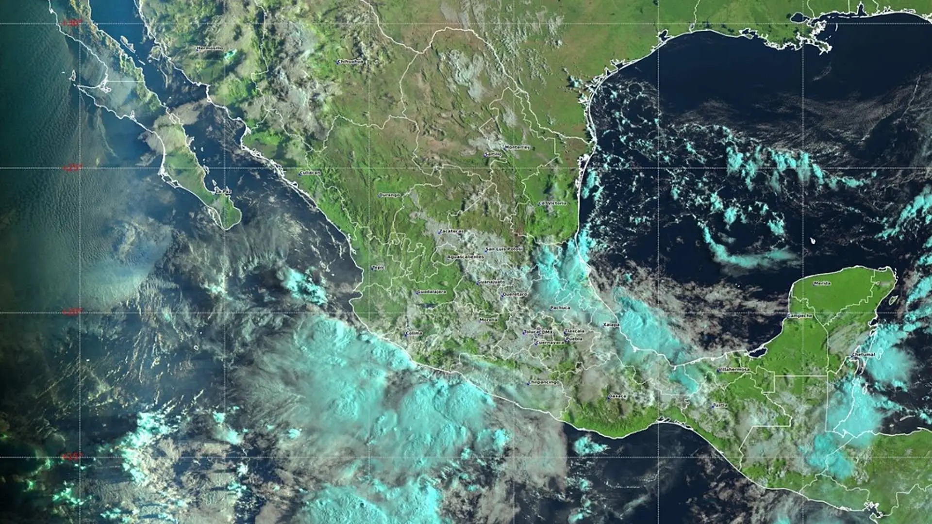 Tormenta tropical 'Mario' se forma frente a costas de Guerrero y Michoacán