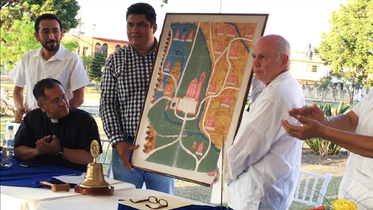 Entrega Universidad de Texas mapa del siglo XVI a Yecapixtla