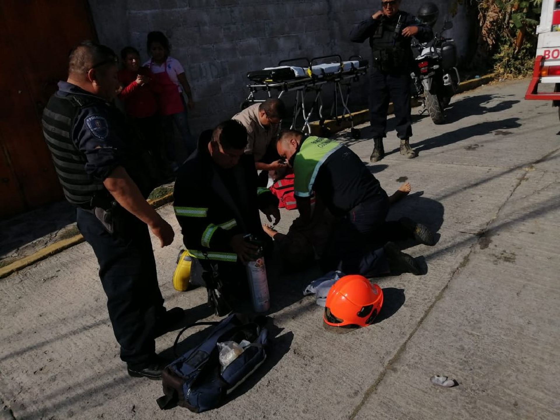 Incendio causa destrozos en una casa de Ocotepec