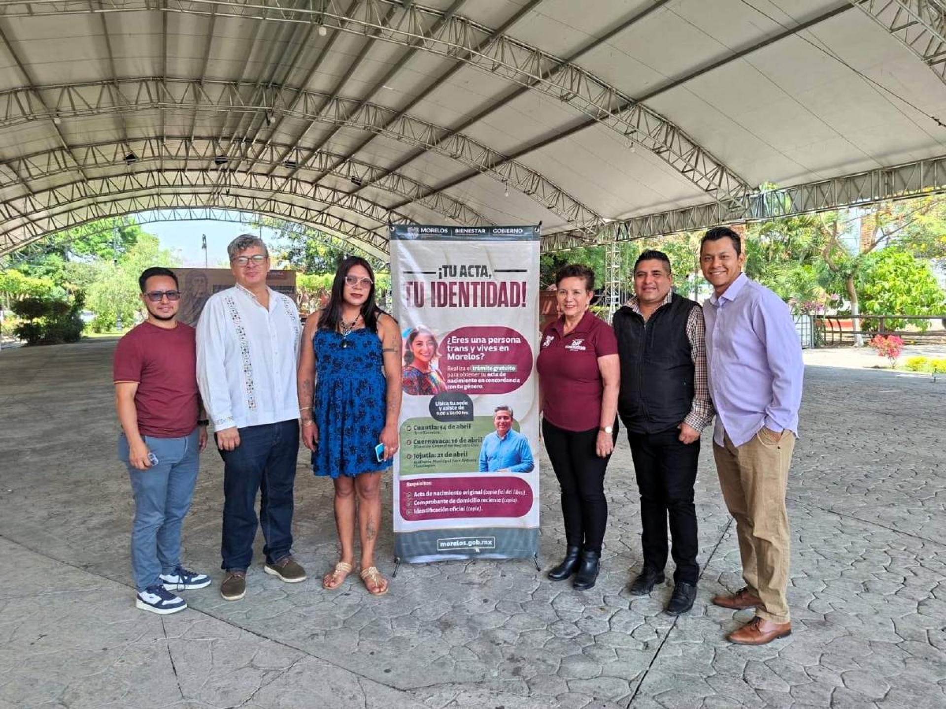 Gobierno local acompaña a primer cambio de identidad de género en Ocuituco