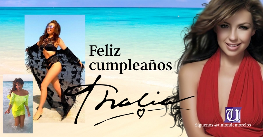 Thalía celebra sus 46 años de vida