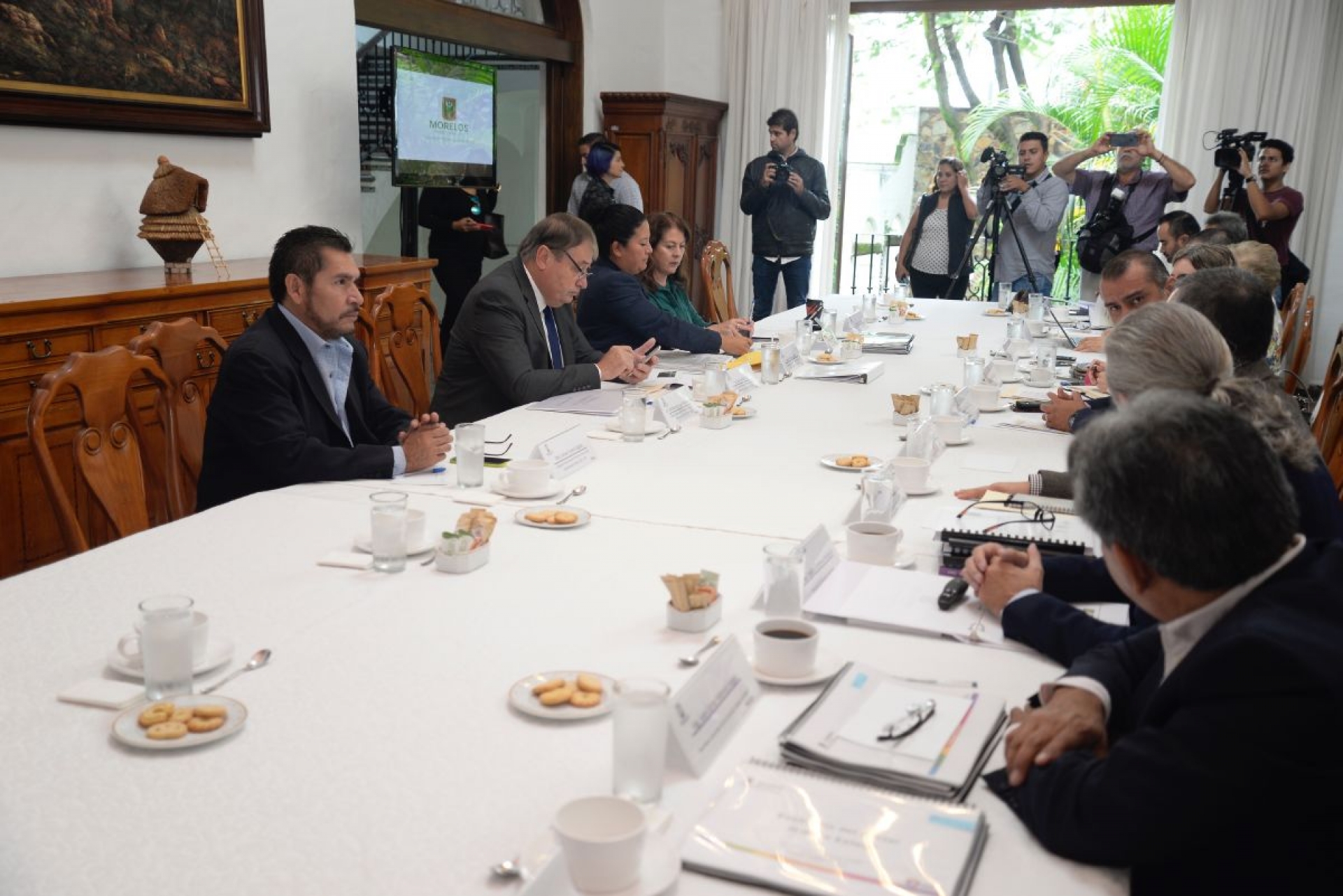 Comisiones de entrega-recepción logran la concordia y continúan los trabajos