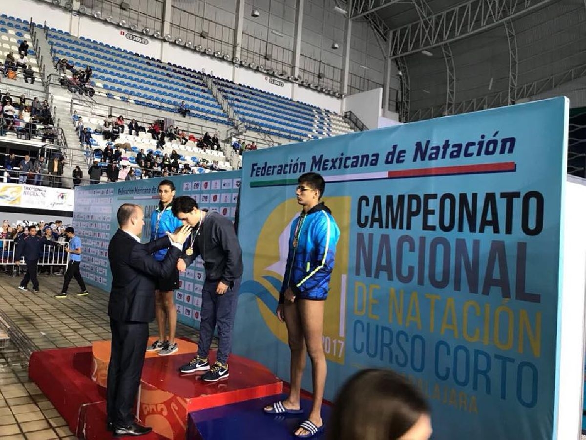 Morelenses brillan en Campeonato Nacional de Natación Curso Corto 2017