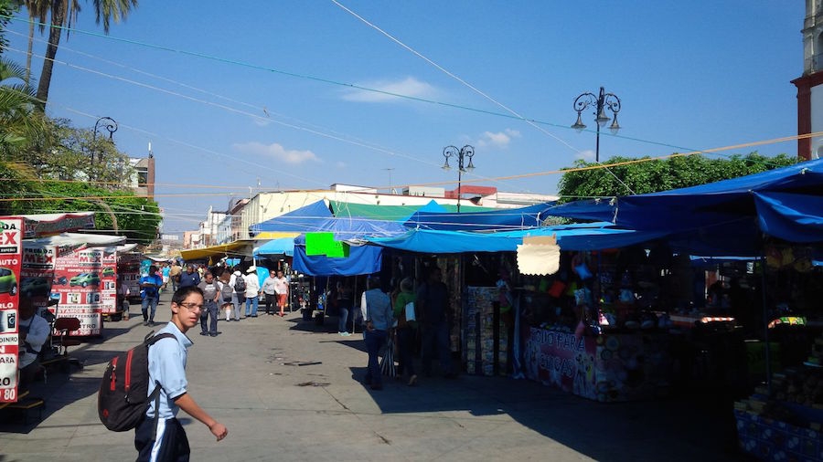 Inicia PC verificación de comercios en el centro histórico de Cuautla
