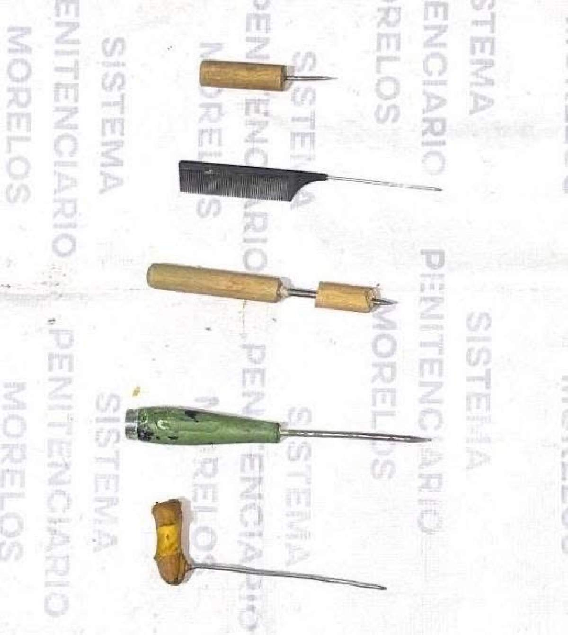 Incautan teléfonos, armas y droga en cárcel de Jojutla