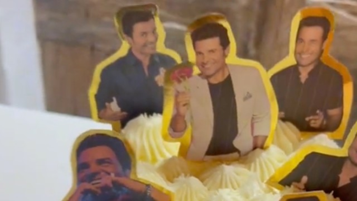 Mamá celebra su cumpleaños con fiesta temática de Chayanne
