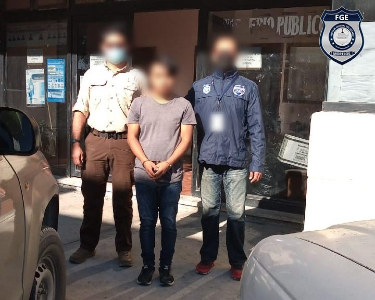 Aprehende AIC en Jojutla a 'El Chaparrito', requerido en SLP por violación agravada
