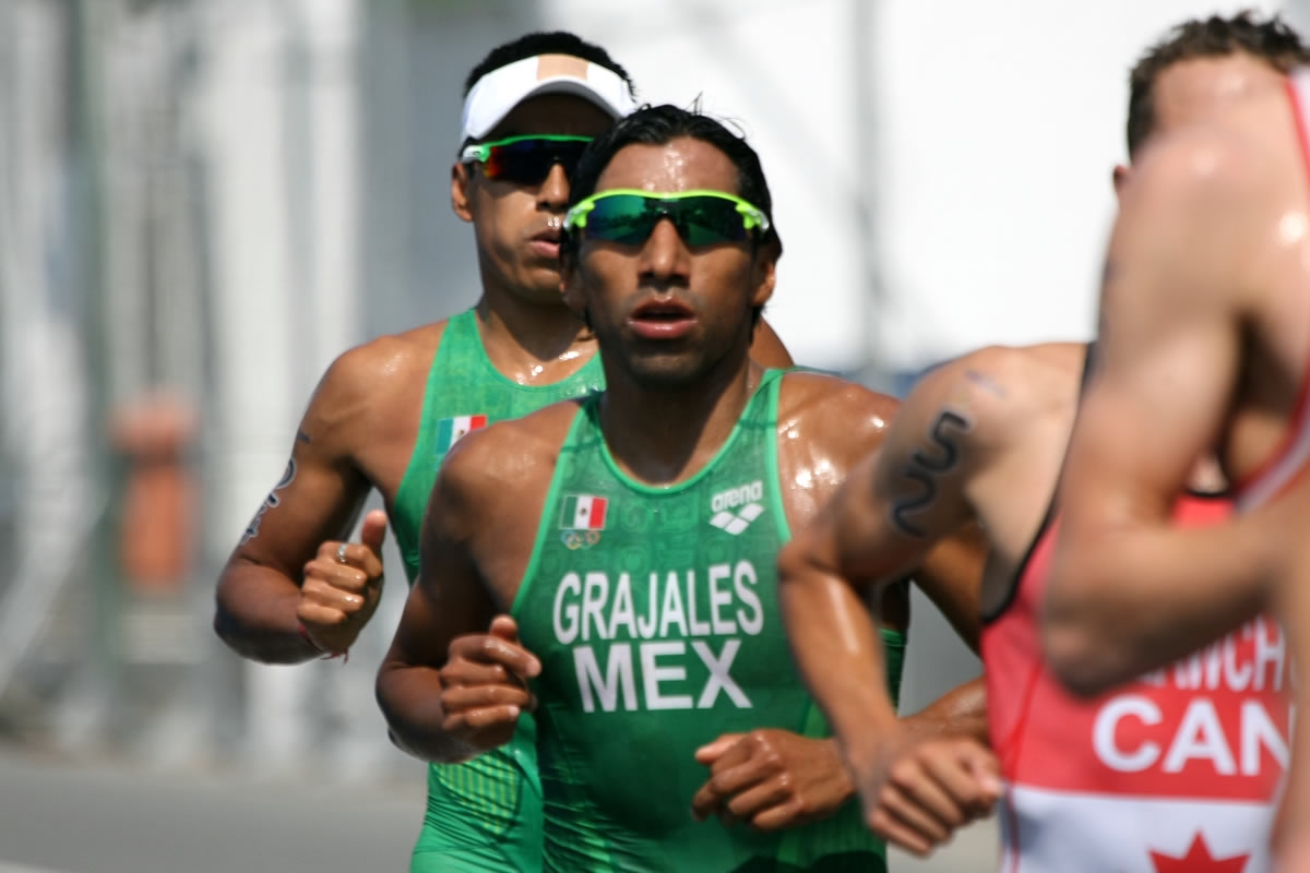 Crisanto Grajales, el mejor mexicano en triatlón en los JO
