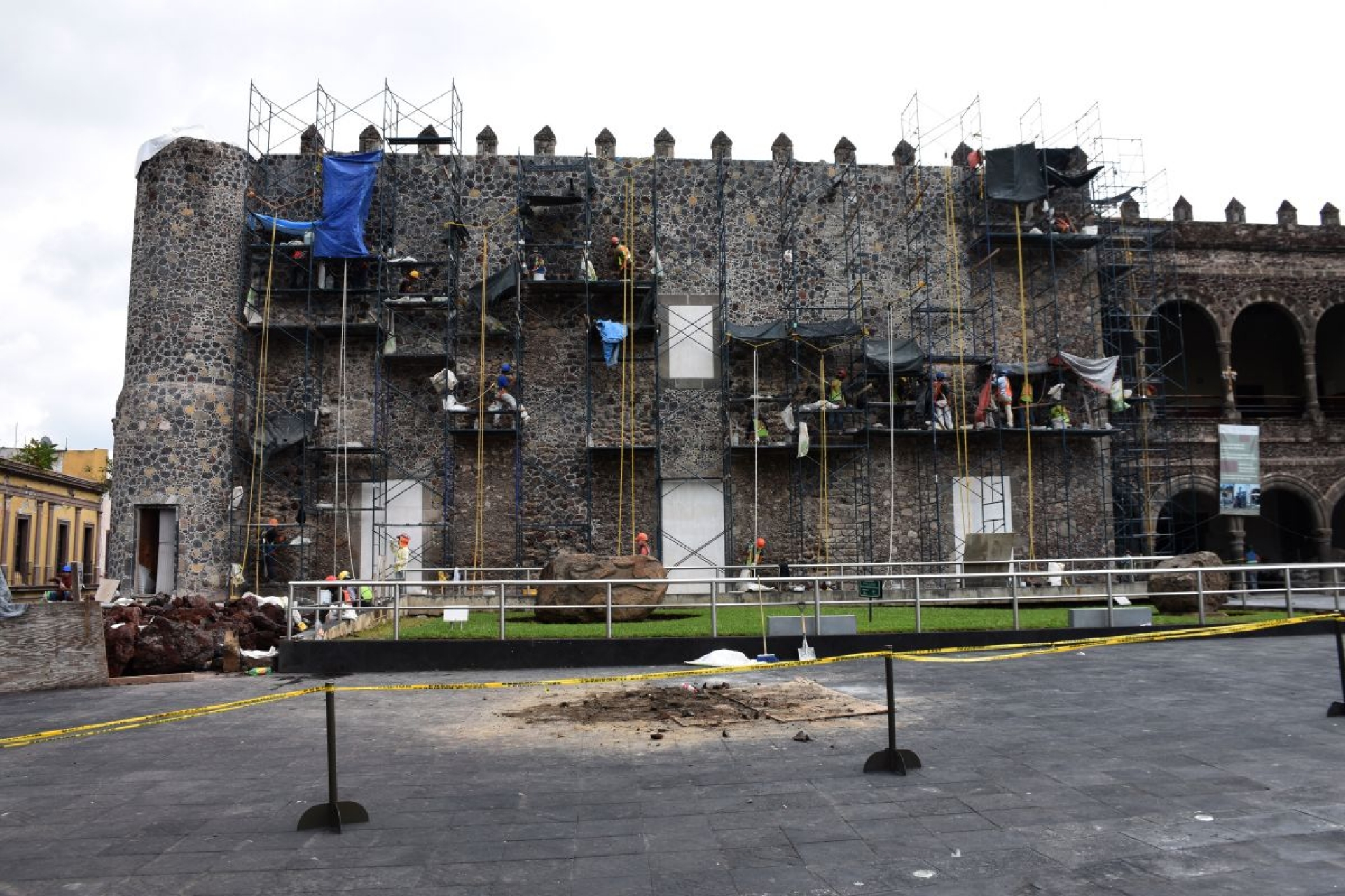 Alrededor de un año y medio tardará la restauración del Museo Cuauhnáhuac