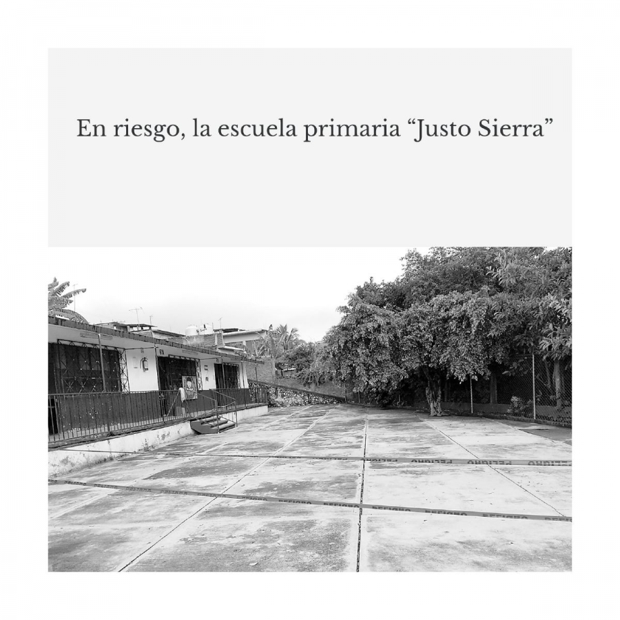 En riesgo, la escuela primaria “Justo Sierra”, por creciente del río Chalma