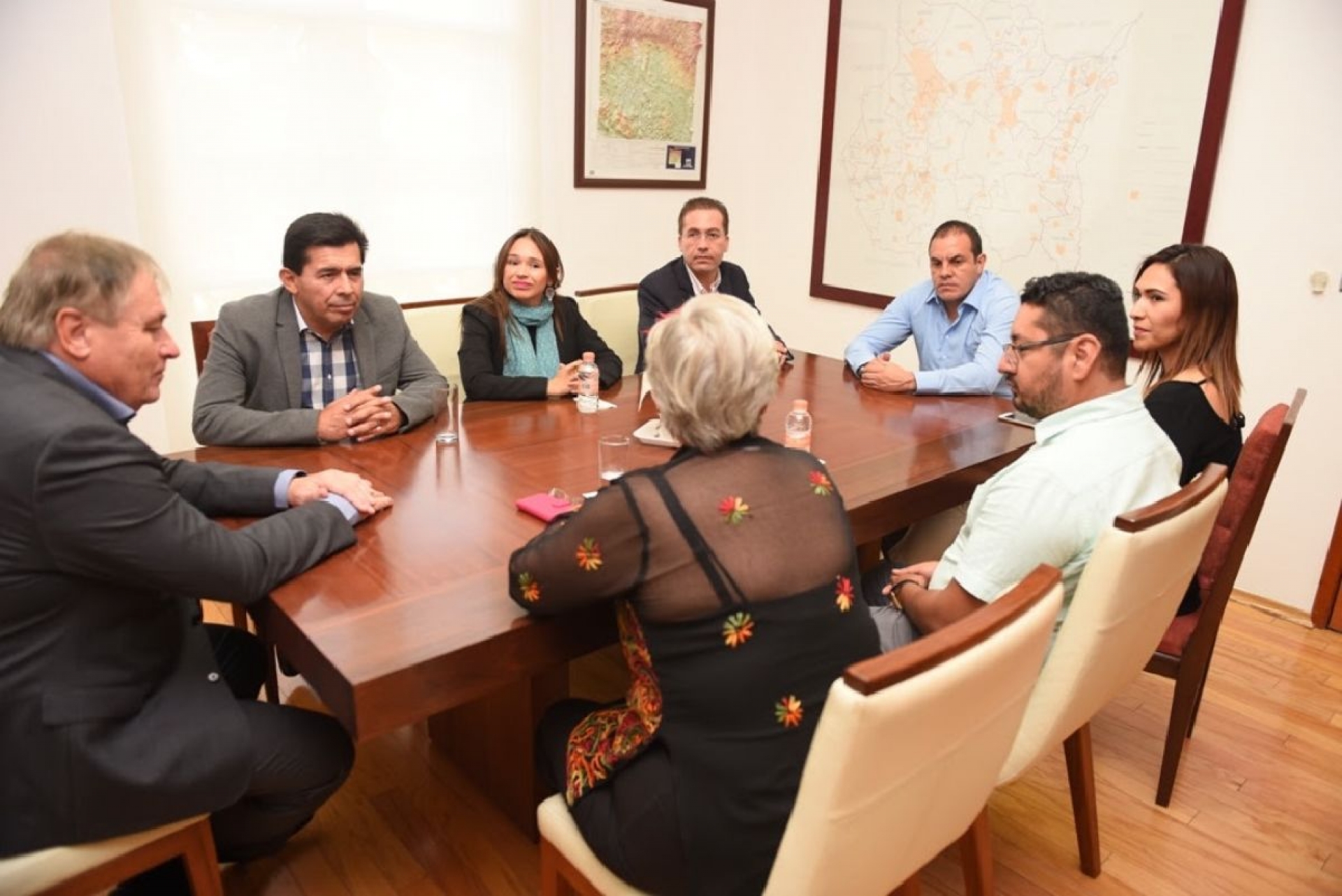 Acuerdan trabajo conjunto gobierno de Morelos e Impepac