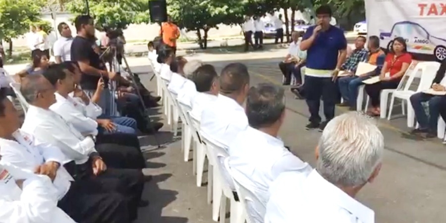 Realiza Ayuntamiento de Jiutepec programa de certificación "Taxi amigo"