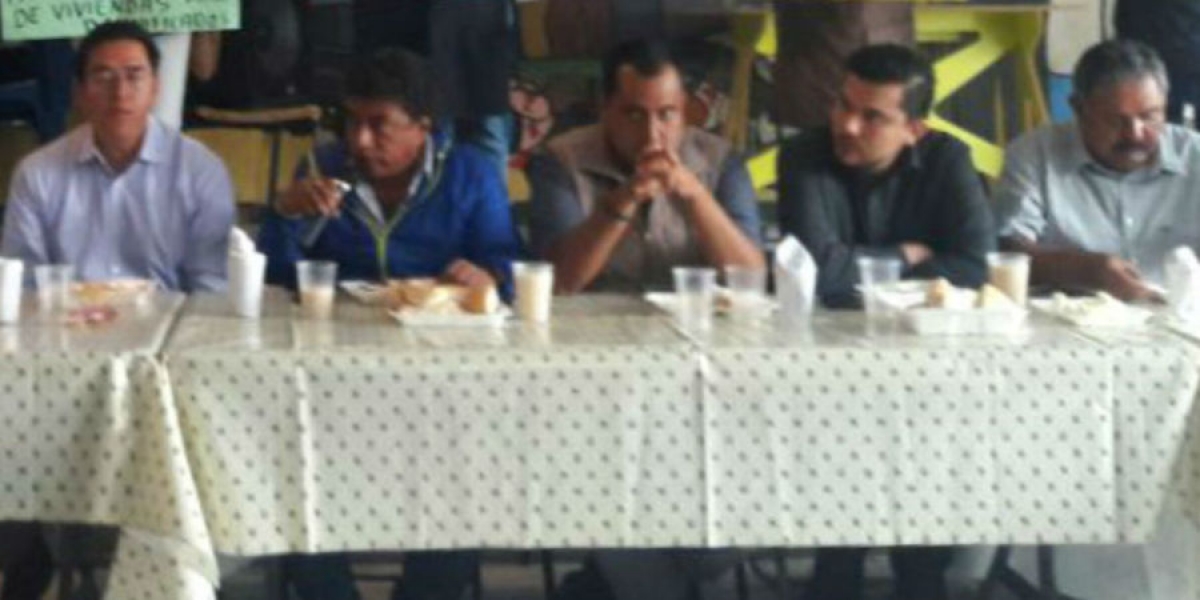 Comerciantes del mercado ALM se reúnen con diputados del G-10