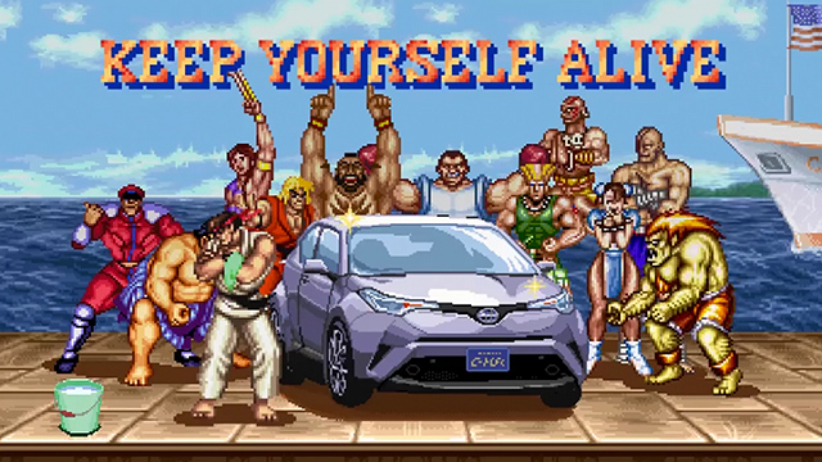Toyota hace el mejor comercial de su historia, gracias a Street Fighter II
