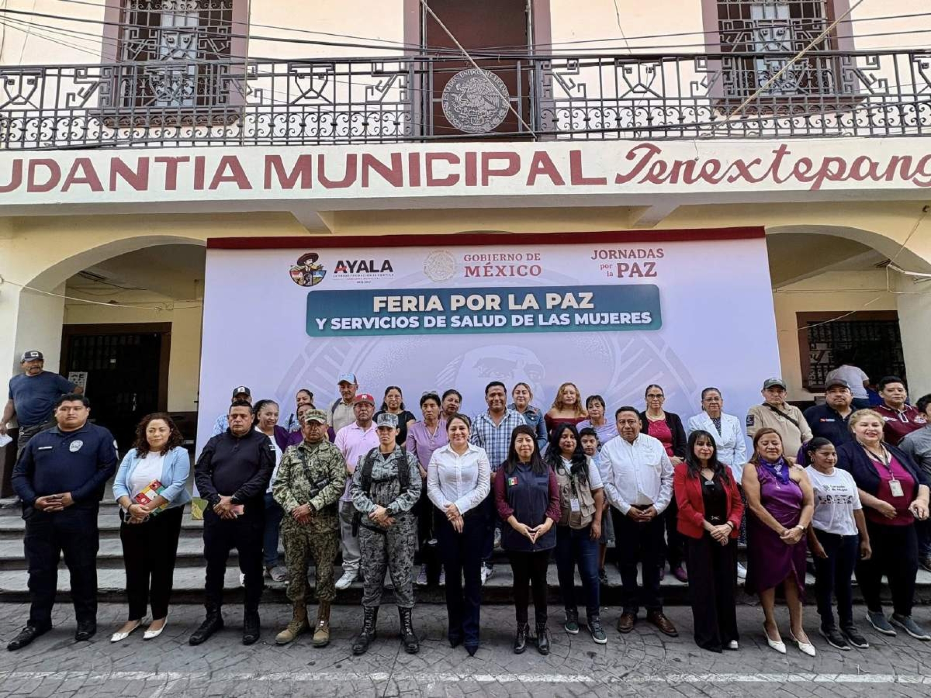 Inauguran en Tenextepango Feria por la Paz y Servicios de Salud para las Mujeres