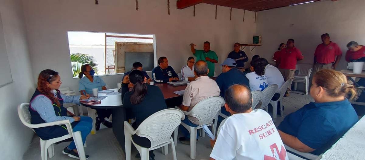 Alistan primer macrosimulacro en municipios de la zona sur