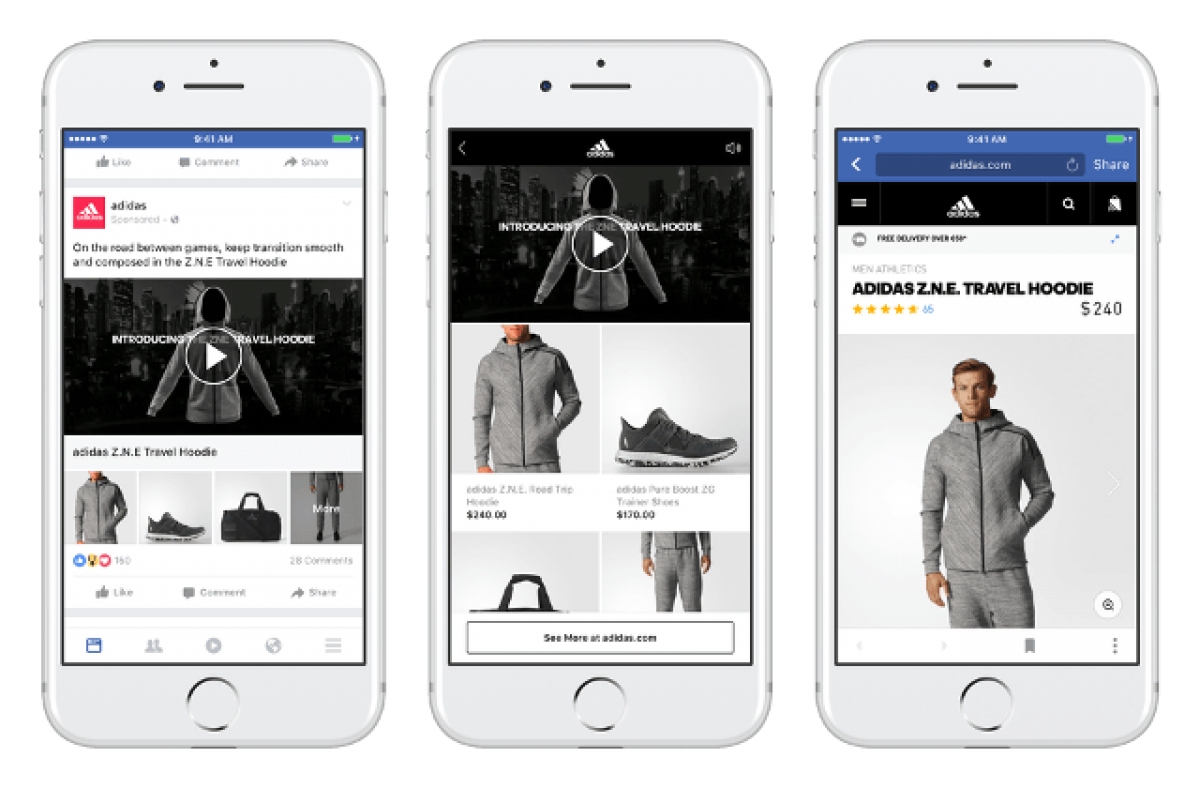 Facebook presenta Collection, su versión de las ventas por catalogo