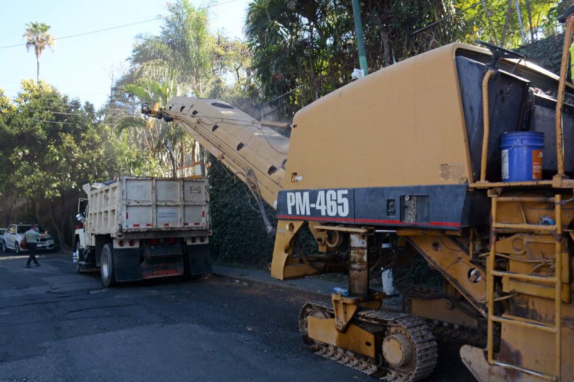 La calle Chamilpa, cerrada en horario nocturno por obras