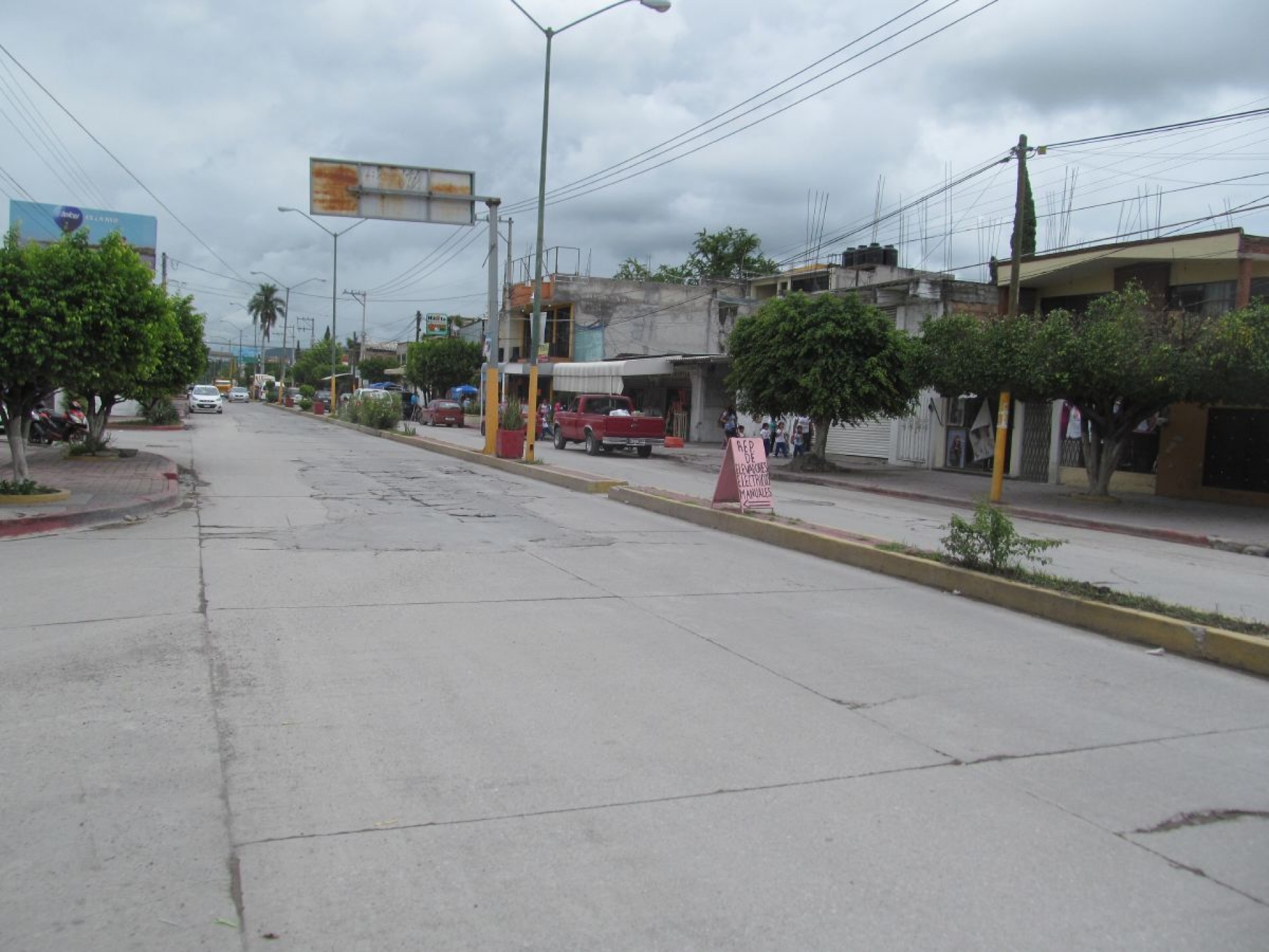 Aplazan introducción de drenaje en avenida Lázaro Cárdenas de Jojutla